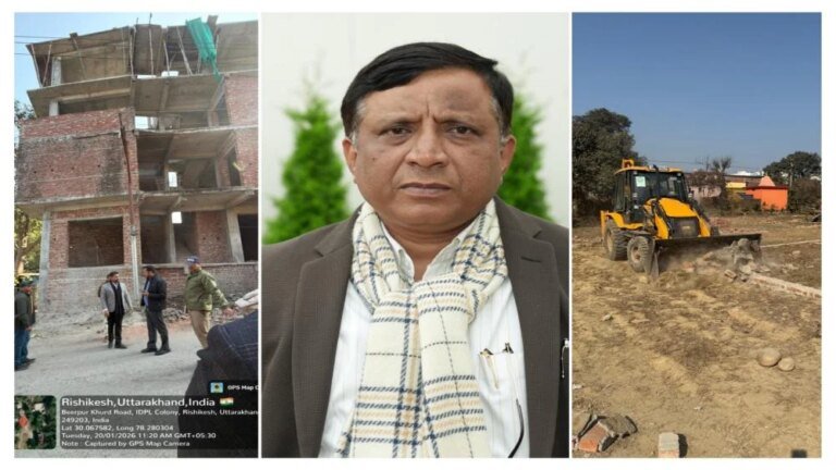 नक्शा नहीं, नियम नहीं… तो बख़्शा नहीं! एमडीडीए उपाध्यक्ष बंशीधर तिवारी के नेतृत्व में एमडीडीए का ज़ीरो टॉलरेंस एक्शन जारी